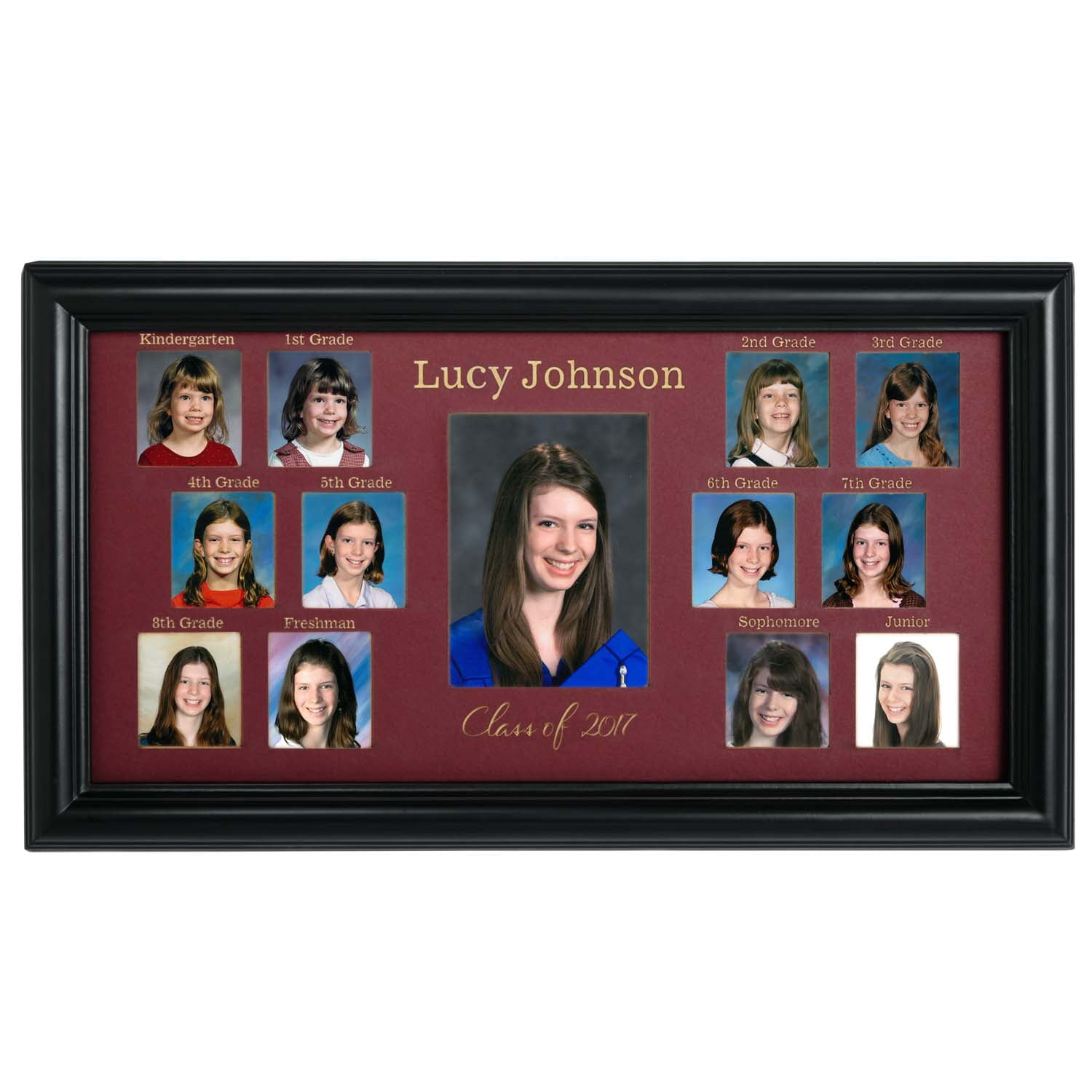 Personalized School Years Photo Frame