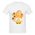 thumbnail image 4 of Bingfone Sunflower Gnomes 2 Men'S Loose Fit Short-Sleeve Pocket T-Shirt, 4 of 7