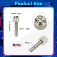 thumbnail image 2 of Uxcell Computer Case Thumb Screws, Thread PC Computer Case Fastener Thumb Screws for DIY PC Cover Power M4x16mm, 2 of 7