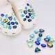 thumbnail image 3 of 28 piezas de adornos para zapatos, accesorios para zapatos DIY con diamantes de imitación de cristal en muchas formas, perfectos para zuecos de jardín, sandalias de playa., 3 of 4