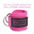 thumbnail image 4 of Almohadilla FITGIRL para sentadillas y cadera para el día de las piernas, rosa, 4 of 4