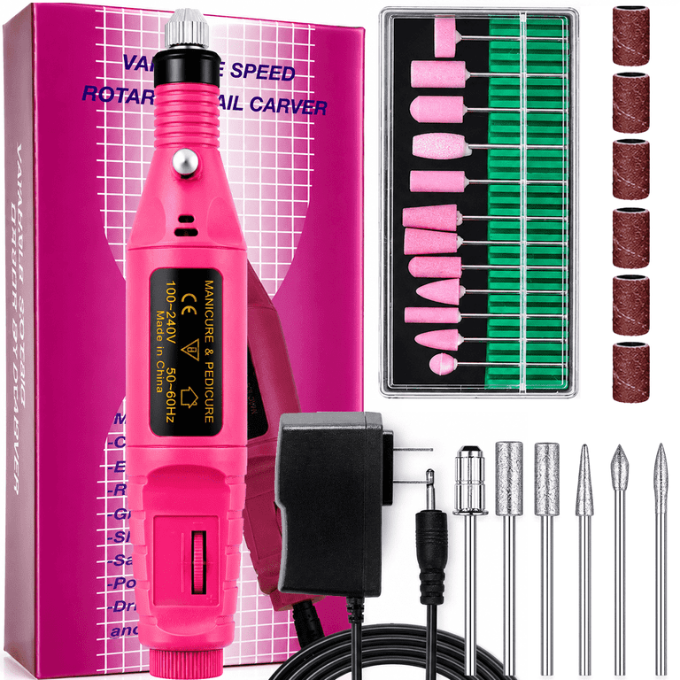 NIUTA 20000 RPM Electric Nail Drill Kit, Pink photo 1