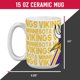 thumbnail image 4 of Rico Industries Nfl Football Minnesota Vikings Taza De Café De Cerámica Blanca De 15 Onzas Para Fanáticos De La Nfl, 4 of 5