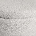 thumbnail image 6 of Bennett 2-PC Storage Ottoman Set in Sherpa Parchment Gray Fabric, 6 of 7
