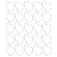 thumbnail image 4 of Hollow Geometric Frame Pendants, DIY Craft Open Bezel Frame Pendants  for Earring Necklace Making for Home Use Silver, 4 of 8
