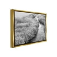 thumbnail image 4 of Stupell Industries Flowing Beach Canal Landscape Photography Gold Floater Framed Canvas Art Print Wall Art, 21 x 17, 4 of 10