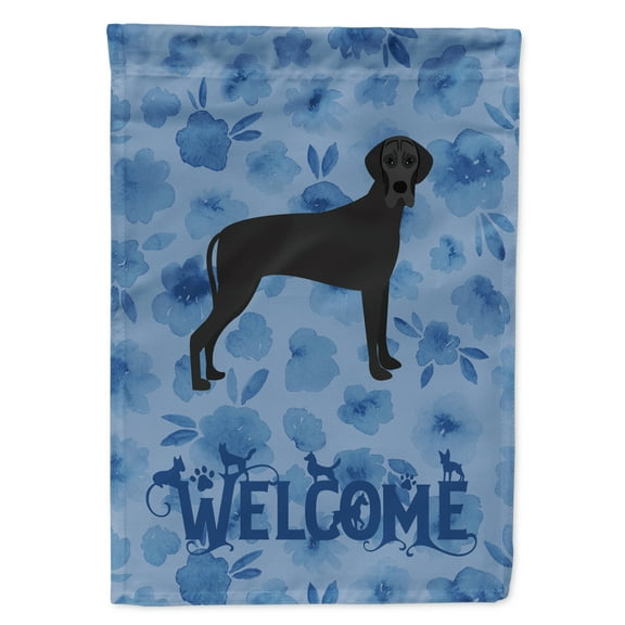 Carolines Treasures CK6082GF Great Dane Welcome Flag Garden Size Small multicolor