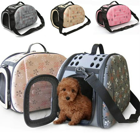 Portable Pet Small Dog Cat Sided Carrier Travel Tote Shoulder Bag Cage Kennel Perfect for Cats and Small
