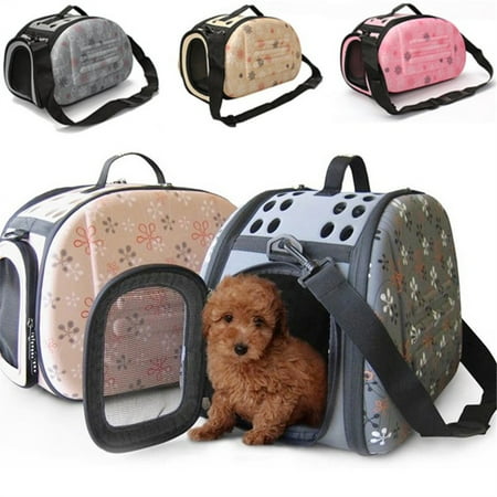 Doug Purse - Portable Pet Small Dog Cat Sided Carrier Travel Tote Shoulder Bag Cage Kennel Perfect for Cats and Small Dogs