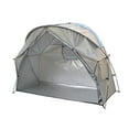 thumbnail image 2 of QccHieUs Camping Tent Easy Setup Waterproof Windproof Portable 1 Person Tent for Backyard Khaki, 2 of 9