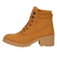 thumbnail image 1 of 036-22 Botin Casual con tacon de 6 cm para Dama Mujer en color Amarillo, Elaborado de Textil. Cklass 036-22, 1 of 2