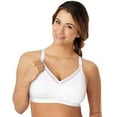 thumbnail image 2 of Playtex Nursing Shaping Foam Wirefree Bra with Lace White XL Women's, 2 of 2