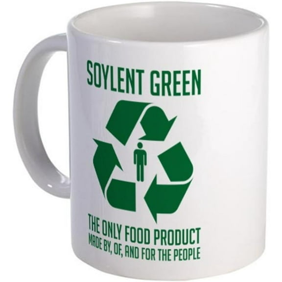 11 ounce Mug - Soylent Green Mug - S White "