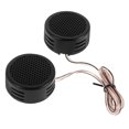 thumbnail image 1 of WRITWAA 2Pcs Dome Tweeters Black Metal Stereo Effect Car Audio System Parts Car Maintenance, 1 of 8