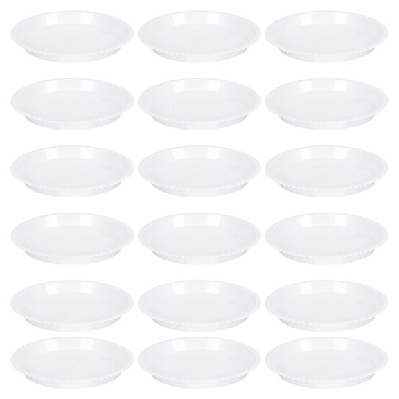 50 Pcs Succulent Planters Flower Pot Drip Tray Pots Saucer Plastic Pallets for Indoor Plants Water Trays