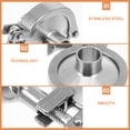 thumbnail image 3 of unbranded 1Jgo Kit De Abrazaderas Tri Clamp De Acero Inoxidable Con Superficie Lisa Anticorrosiva, 3 of 5