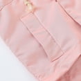 thumbnail image 6 of Chenyin 2-10T Boys Girls Windbreaker Jacket for Kids Toddler Hooded Removable Trench Coats Baby Solid Color Waistband Rain Jacket Spring Fall Zip Unisex Waterproof Outerwear, 6 of 9