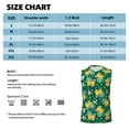 thumbnail image 6 of Pofeuu Tropical Fruit Print Men's Muscle T-Shirt, Sleeveless, Muscle Tank, Classic Muscle Tee Top For Men Casual Sleeveless Muscle T-Shirt Trendy Clothes-Medium, 6 of 7