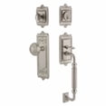 thumbnail image 2 of Grandeur 819899 Windsor Solid Brass Rose Keyed Entry Single Cylinder Sectional 'F' Grip, 2 of 5