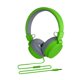 thumbnail image 5 of Auriculares con cable y conector de audio de 3,5 mm para oficina, con micrófono, cómodos. Verde, 5 of 8