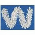 thumbnail image 2 of 9' x 16" Pre-Lit Crystal White Artificial Christmas Garland - Multi Lights, 2 of 2