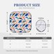 thumbnail image 3 of Fotbe Cute Sea Animals Juego de 2 Piezas de Parasoles para Parabrisas | Bloqueador Solar para Auto | Accesorios Plegables para Protección Solar Interior-Small, 3 of 6
