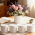 thumbnail image 6 of 4pcs Round Flower Box Gift Bucket with Lids, Elegant Mini Flower Boxes, Round Bouquet Boxes, White Pink Black, Suitable for Weddings Parties Anniversaries Dinner Decorations Birthday Gifts Packaging, 6 of 11