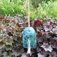thumbnail image 5 of Sunnydaze Natural Melody 7.5" Turquoise Glass Speckled Wind Chime Bell, 5 of 9