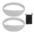 thumbnail image 1 of 2 uds. Correas de rodilla para tendón rotuliano, banda de soporte deportiva suave para rodilla, soporte portátil para aliviar el dolor de rodilla, soporte para gimnasio en casa, oficina, gris YUNYI BRAND  Deportes, 1 of 8