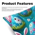 thumbnail image 2 of Easter Set with Unique CoversPatterns - 2 Pack Decorative Pillows for Bed - Includes Pillow Inserts - Available in 16x16, 18x18, 20x20 Inches for Any Occasion, 2 of 6