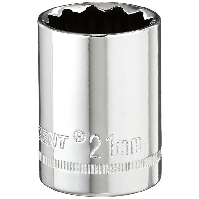 Unidad Socket Crescent de 1/2 pulgada, 12 puntos, 21 mm, CDS81N