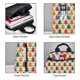 thumbnail image 3 of Disketp Colorful Frogs Mochila Ligera e Impermeable, Mochila de Día Resistente para Viajes, Senderismo y Uso Diario para Hombre y Mujer, 3 of 7