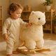 thumbnail image 3 of Juguete Montable Mecedora para Bebe y Niños Baby Gaon Llama Blanco, 3 of 9