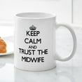 thumbnail image 3 of CafePress - Keep Calm And Trust The Midwife Mugs - 11 oz Ceramic Mug - Novelty Coffee Tea Cup, 3 of 4