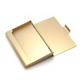 thumbnail image 3 of 1 Pcs Gold Fashionable Aluminum Card Holder, Aluminum Alloy Business Card Box, Credit Card Box, Bank Card Box, 3 of 4