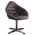 thumbnail image 5 of Antique Ebony Leather + Smooth Swivel Function - Office or Meeting Room, Enhanced Durability and Movement, 5 of 5