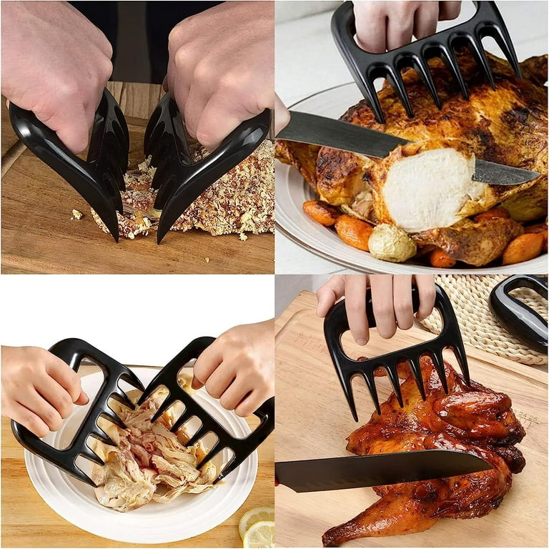 TOPULORS Hot Sale BBQ Meat Handler Forks-Pulled Pork Shredder Claws-Shredding Handling & Carving Food-Claw Handler Set for Pulling B