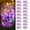 Multicolor, variant on btfarm Fairy Lights Battery Operated [3 Modes], 7ft 20 Led Twinkle Lights String Lights Waterproof Bulk Small Mini Silver Wire for Christmas Mason Jars Wedding Table Centerpiece