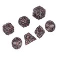 thumbnail image 2 of Dados De Metal, Manchas De Sangre Resistentes, Números Claros, Dados De Aleación De Zinc, Exquisitos Para Juegos De Rol ANGGREK DE2013, 2 of 8