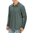 thumbnail image 2 of Playera Polo Para Hombre Calidad Casual Manga Largo Algodón, 2 of 6