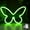 Green, variant on TERGAYEE Butterfly Neon Signs,Neon Light for Bedroom,LED Neon Signs Wall Decor,Neon Lights for Birthday Gift,Wedding,Party,Home Decor