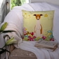 thumbnail image 3 of Carolines Treasures BB6099PW1414 Easter Eggs Whippet Fabric Decorative Pillow, 3 of 4