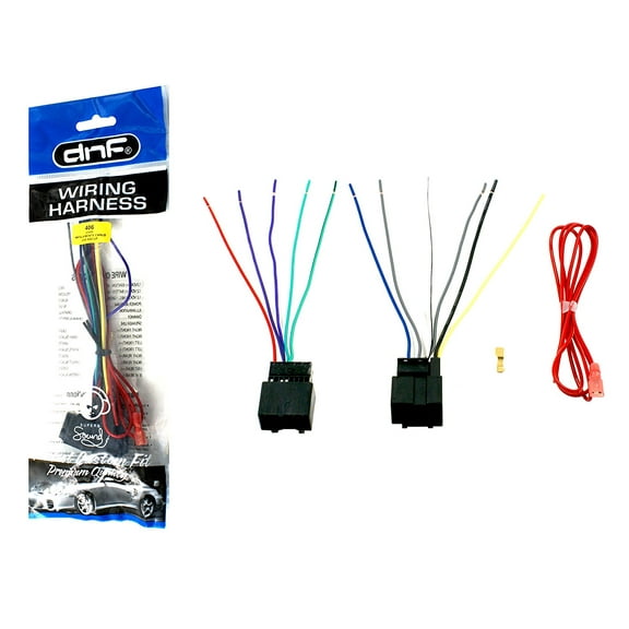 DNF Aftermarket Wiring Harness Sterero Adapter for Select Chevy + Impala Vehicles (70-2105) - 100% Copper Wires!