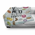thumbnail image 3 of Saying Soft Flannel Fleece Throw Blanket, Yes I Really Do Need All These Donuts Glazed Dessert Chocolate Frosting Colorful, Cozy Plush for Indoor and Outdoor Use, 70" x 90", Hot Pink, by Ambesonne, 3 of 6