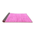 thumbnail image 2 of Ahgly Company Indoor Square Abstract Purple Modern Area Rugs, 6' Square, 2 of 4