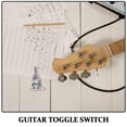 thumbnail image 3 of SHOWERORO Repuesto Interruptor Toggle Para Guitarra Eléctrica Con Ajuste Preciso Color Plata, 3 of 8