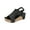 Black, variant on Wedge Sandals for Women New Platform Sandals with Ankle Strap Open Toe Espadrilles Wedge Heels Sandals Dressy Casual Boho Summer Beach Sandals Ladies Wedges