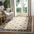 thumbnail image 2 of SAFAVIEH Lyndhurst Frances Floral Area Rug, Cream/Navy, 4' x 6', 2 of 8