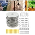 thumbnail image 1 of Cordes de Garde-Corps Multi-Usages Durables en Acier Inoxydable pour, 1 of 8