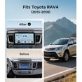 thumbnail image 2 of Radio para auto AINAVIGO para RAV4 2013-18, pantalla táctil inalámbrica GPS de 10,2", 2 of 9